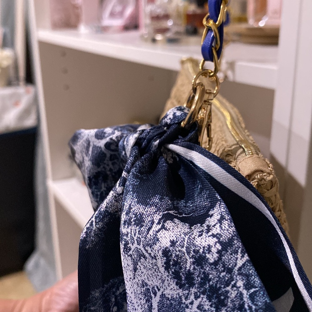 Dior Raffia Pouch - Picture 8 of 13